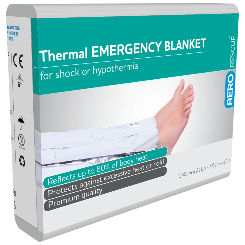 THERMAL SHOCK BLANKET FOIL TRAUMA BLANKET SOLMED Solmed Medical