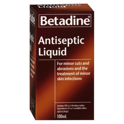 BETADINE SOLUTION 100mL