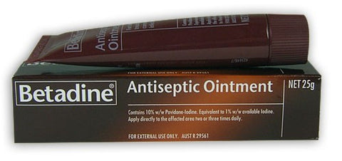 POVIDONE IODINE ANTISEPTIC OINTMENT 25gm