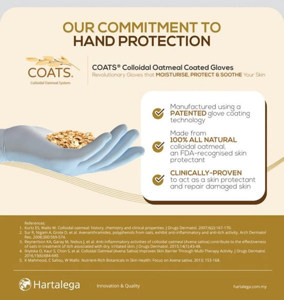 COATS NITRILE GLOVES