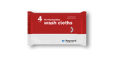 CHLORHEXIDINE 2% WASH CLOTHS BODY CLEANSING ALCOHOL FREE PACK OF 4