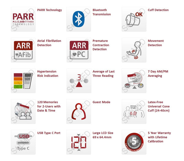 Blood Pressure Monitor Z5 - Bluetooth