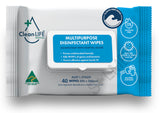 Sanitising Wipes, Sanitising Wipes, Plastic-Free Wipes, Plastic-Free, Multi-Use Cleaning Wipes, Medical Wipes, Handy Pack Sanitising Wipes, Germ Wipes, General Wipes, Disinfectant Wipes, Covid Sanitising Wipes, CleanLIFE, Cleaning Wipes, Bulk Cleaning Wipes.