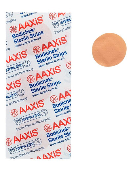 BODICHEK BANDAID PLASTIC PLASTER SPOTS 23MM DIAMETER BOX 50