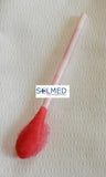 TINTED SWABSTICKS INTRAVENOUS SKIN PREP ALCOHOL & CHLORHEXIDINE COTTON SWAB STICKS X Box 50