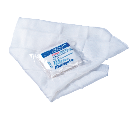 Sterile Bandage Triangular 110cm x 110cm x 155cm