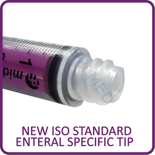 Enfit, Enfit Syringe, Enfit feeding, Enteral Feeding, Enfit enteral feeding, Tube feeding, Feeding tube, Feeding syringe, reusable syringe, peg system, feeding tube peg, peg syringe, purple syringe, buy enfit, enfit syringes, buy enfit syringes