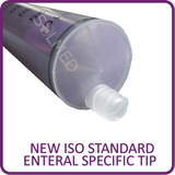 Enfit, Enfit Syringe, Enfit feeding, Enteral Feeding, Enfit enteral feeding, Tube feeding, Feeding tube, Feeding syringe, reusable syringe, peg system, feeding tube peg, peg syringe, purple syringe, buy enfit, enfit syringes, buy enfit syringes