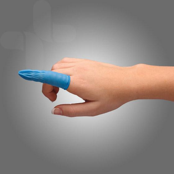 Finger Cots, Finger Wrap, Nitrile, Nitrile Finger Cots, Bandaid Cover