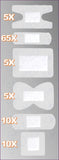 Assorted Transparent Dressings