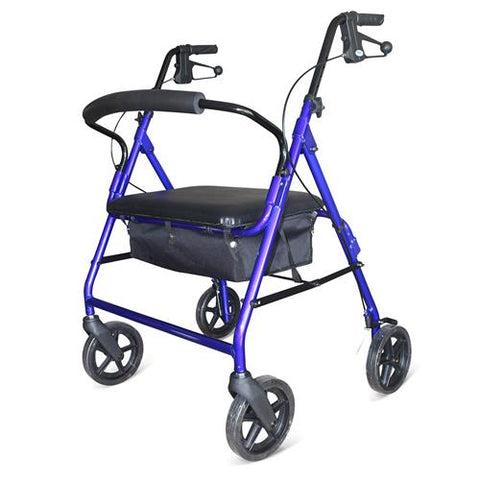 DAYS HEAVY DUTY ROLLATOR BLUE - 200KGS