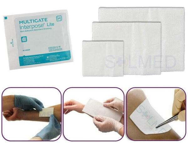 non stick dressing, Elastoplast, Dressing, Non-Adherent Dressing., Multigate Interpose, Dressing, Interpose non stick dressing, Interpose Lite Dressings, Wound Pad, Wound Dressing, Penrith Wound Dressings