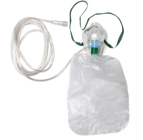 NON-REBREATHER OXYGEN MASK CHILD WITH NON KINK STAR LUMEN 210CM TUBING