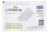 Sofmesh, Wound Pad, Non stick wound pad, non stick wound dressing, wound dressing, contact layer, wound contact layer, solfmesh dressing, silicone dressing, wound care