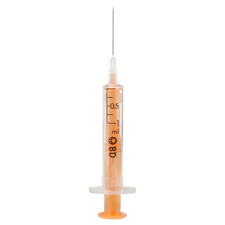 BD Syringe 25Gx 1" 0.251ml Solmed Medical Supplies