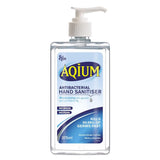 HAND WASH ANTIBACTERIAL SANITIZER GEL AQIUM 375ml x 1