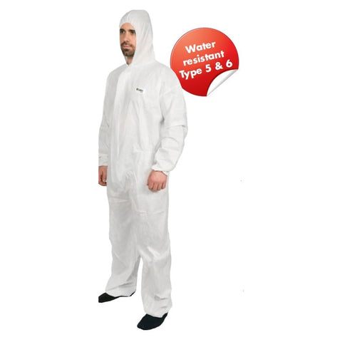 DISPOSABLE COVERALLS LARGE