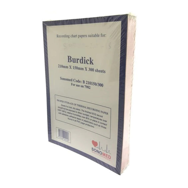 ECG Paper Burdick Z-Fold 210 x 150mm