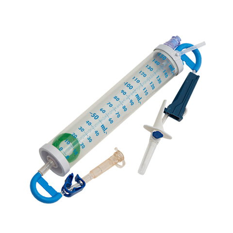 Burette Set 150mL with In-Line Port