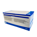 Box of Medline Procedure Nitrile gloves on a white background