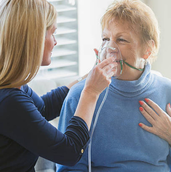 Adult Oxygen Mask with Tubing