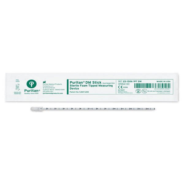 Puritan DM Stick measuring device on a white background