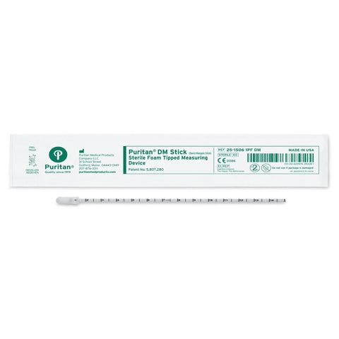 Puritan DM Stick measuring device on a white background