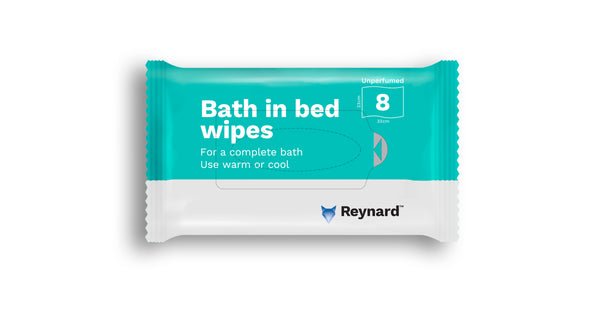 BED BATH WIPES PACK OF 8 WIPES