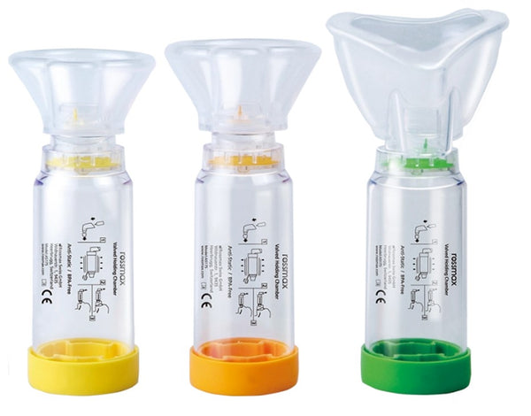 Spacer Mask, Spacer inhaler, Respiratory Spacer, Compact Spacer, Portable Spacer, Asthma Spacer, Buy Asthma Spacer Penrith, adult spacer, infant spacer, child spacer, valved holding chamber, asthma chamber rossmax, small asthma spacer, medium asthma spacer, and large asthma spacer.
