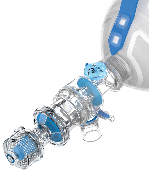 ADULT BVM DISPOSABLE RESUSCITATOR FLEXICARE ONE HANDED OPERATION