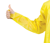 THUMBS UP GOWN IMPERVIOUS YELLOW PE SIZE XL X 1