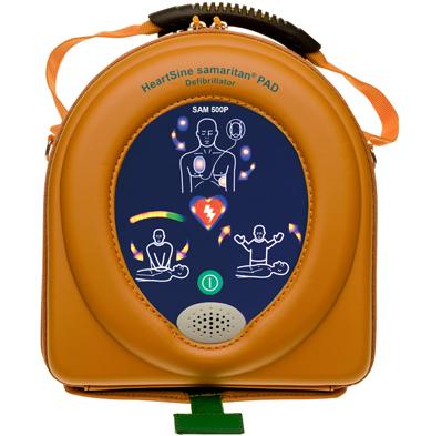 PAD 500P AED DEFIBRILLATOR WITH CPR AND SHOCK VOICE PROMPTING 