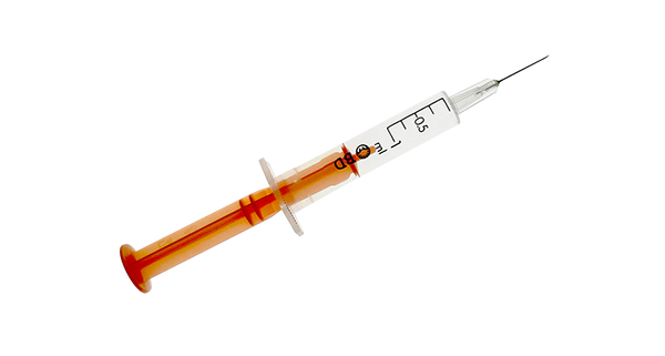 BD® Syringe with 25G Needle Low Volume 1mL Syringe 0.25mL x 10