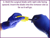 SCALPEL BLADE REMOVER NO TOUCH 100 BLADE SHARPS CONTAINER