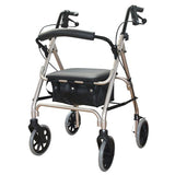 DAYS ROLLATOR SERIES 105 MOBILITY SEAT WALKER CHAMPAGNE 165KGS CAPACITY