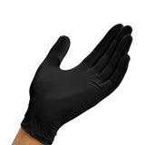 Black Gloves, Salon Gloves, Tattooist Gloves, Nitrile Gloves, Black Latex Free Gloves, Black Medical Gloves, Disposable Gloves