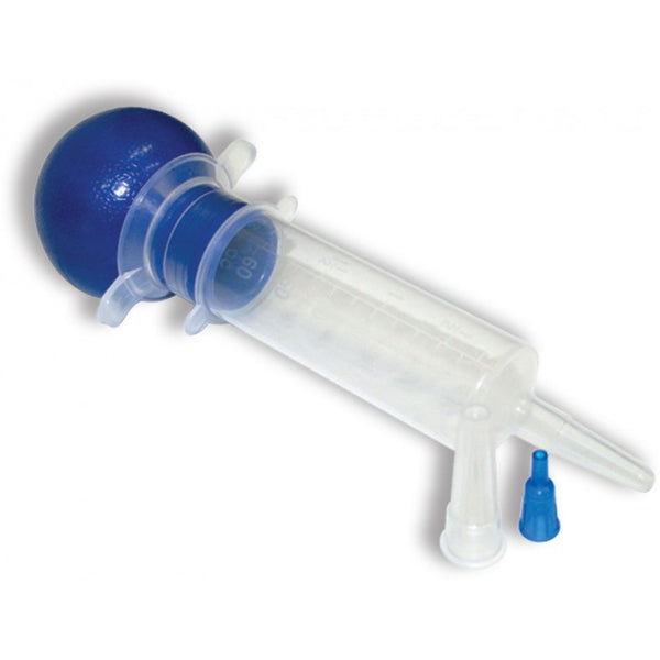 IRRIGATION BULB SYRINGE 60ML FOR WOUND CARE X 1