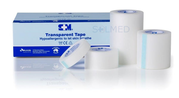 Transparent Water-Resistant Tape 1.25cm x 9.1m Box 24