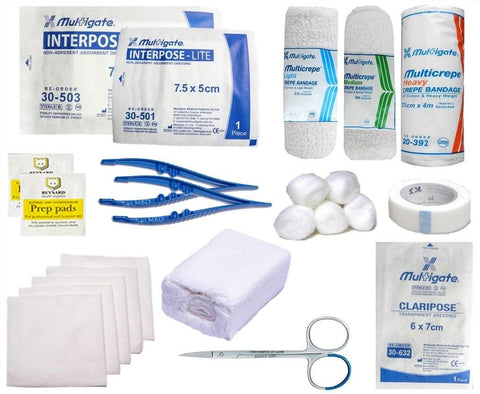 FIRST AID WOUND CARE KIT X1
