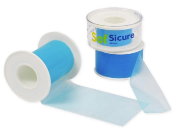 SILICONE FIXATION MEDICAL TAPE EASY TEAR