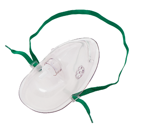 OXYGEN MASK ADULT WITHOUT TUBING