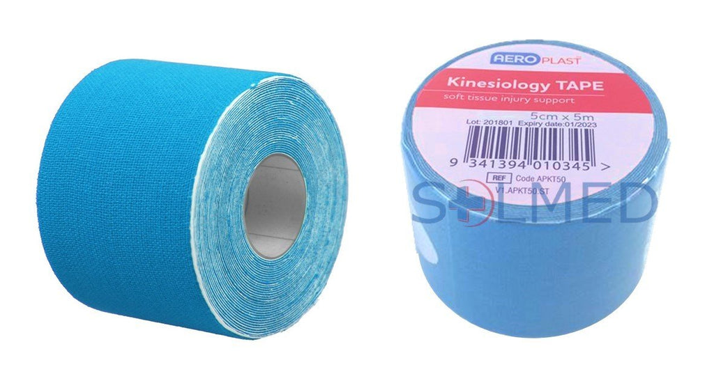 5M x 5CM kinesiology tape with individual color box Therapy kinesiology  Muscle Tape water proof kinesiology tex tape