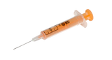 BD® Syringe with 25G Needle Low Volume 1mL Syringe 0.25mL x 10